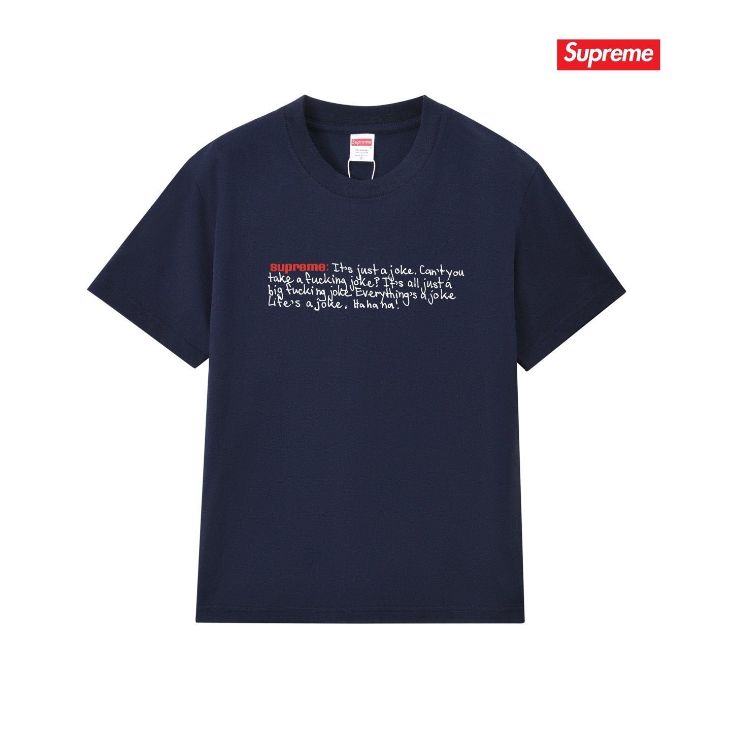 Supreme Front Graphic Short-Sleeve T-Shirt — front
