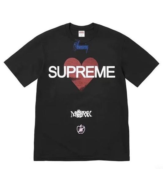 Supreme Heart Graphic Short-Sleeve T-Shirt — hero