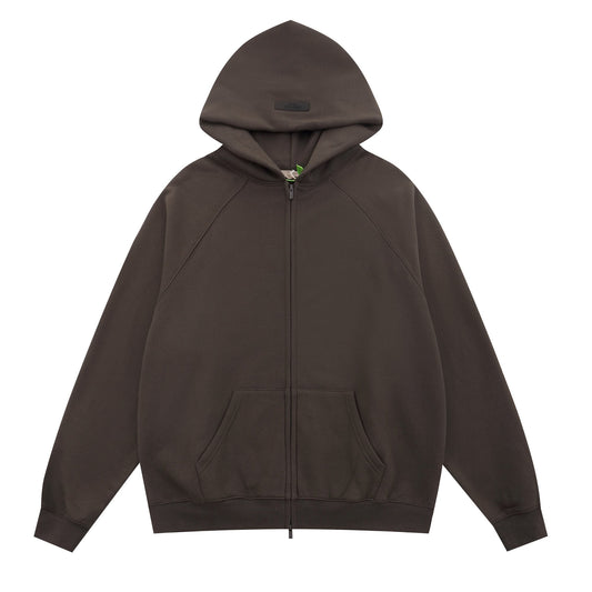 Essentials Fear of God Zip Hoodie — hero