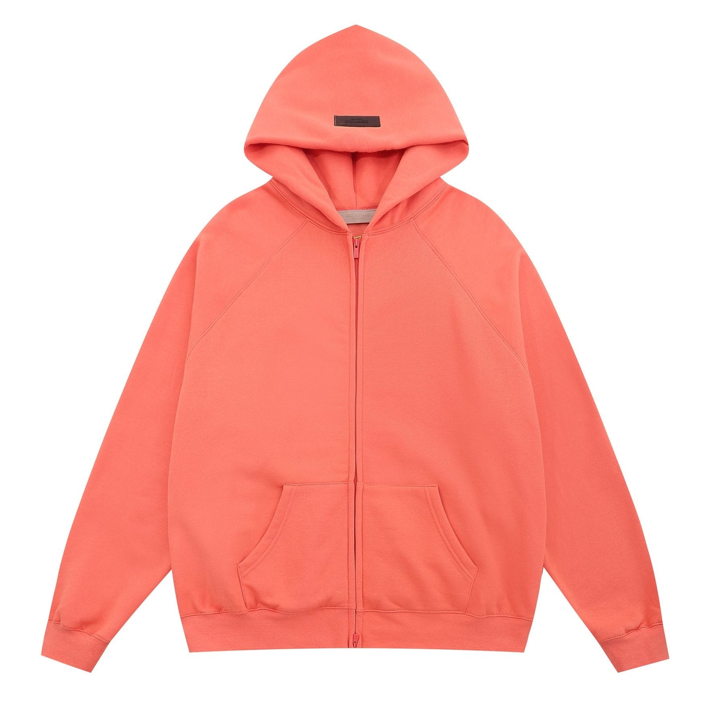 Essentials Fear of God Zip Hoodie — front
