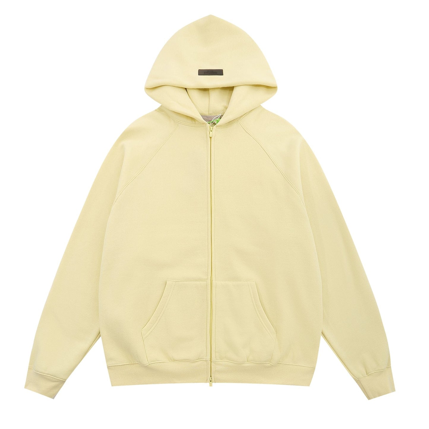 Essentials Fear of God Zip Hoodie — front