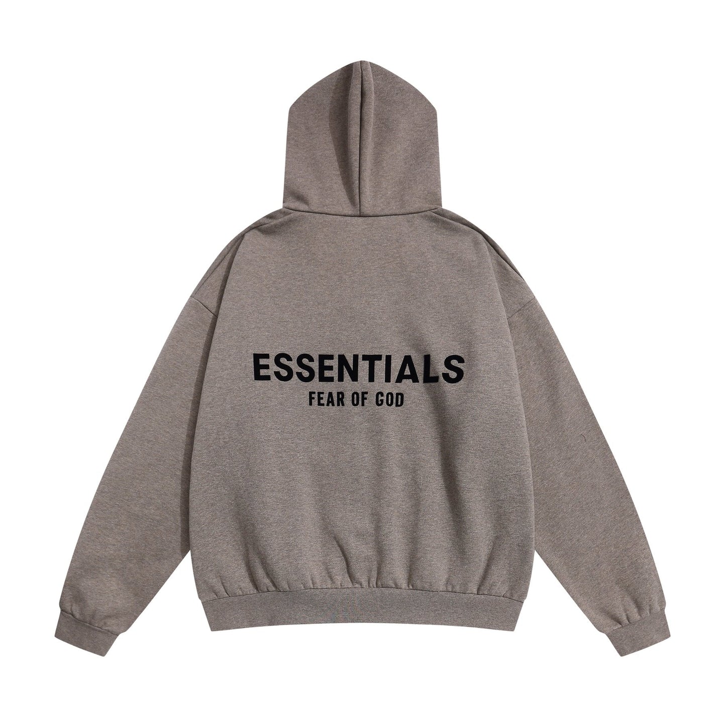Fear of God Essentials Full-Zip Graphic Hoodie — back