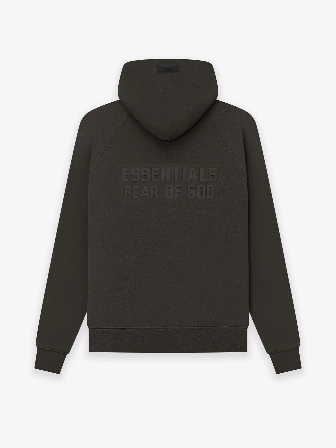 Essentials Fear of God Tonal Back Wordmark Pullover Hoodie — back