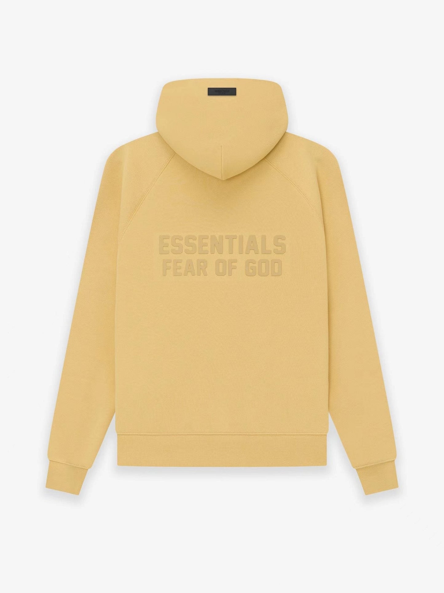 Essentials Fear of God Tonal Back Wordmark Pullover Hoodie — back