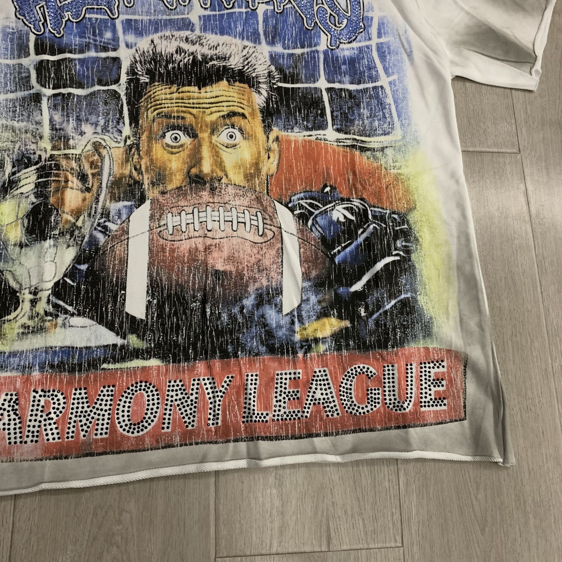 HARMONY Soccer Cup Schedule Graphic Short-Sleeve T-Shirt — detail