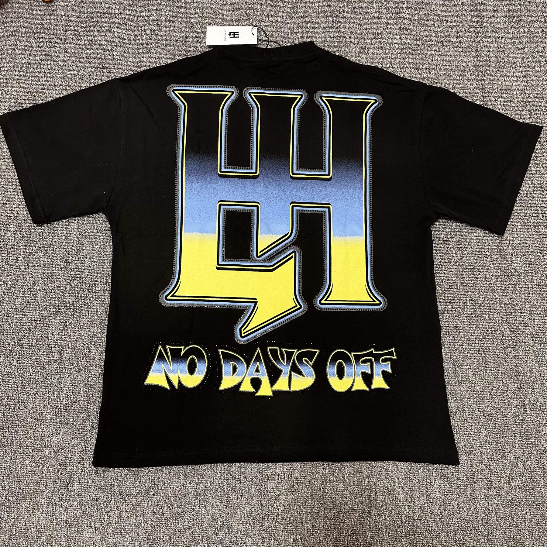 Life Hustlere Alien UFO Graphic T-Shirt — back