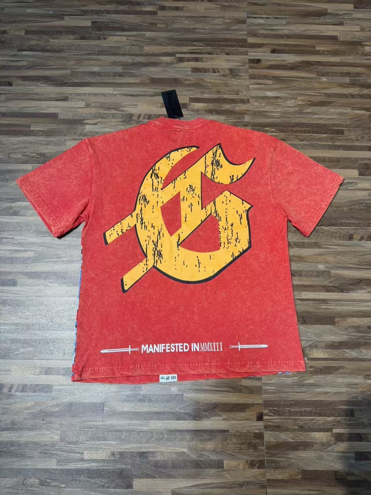 Godspeed Rock Graphic Acid-Wash T-Shirt — context