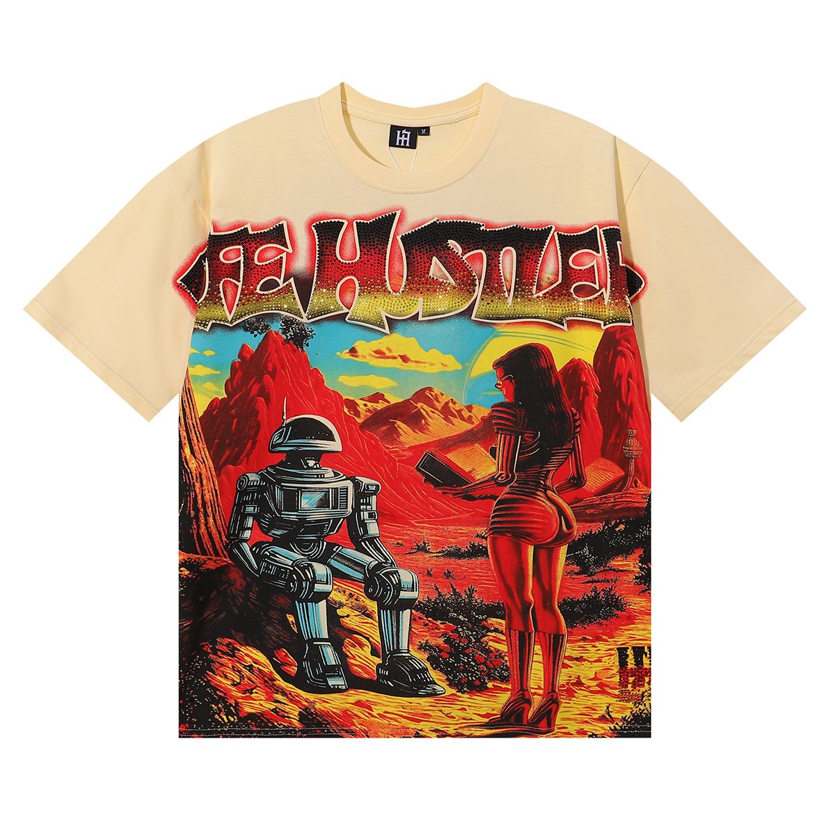 Life Hustlere Angel Graphic T-Shirt — front
