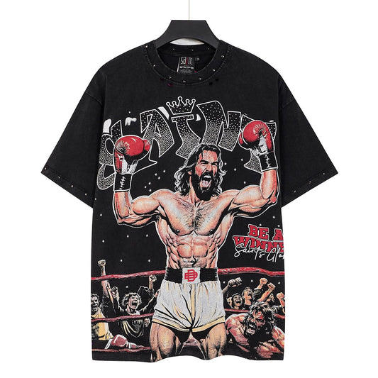 SAINT Boxer Winner Graphic T-Shirt — hero