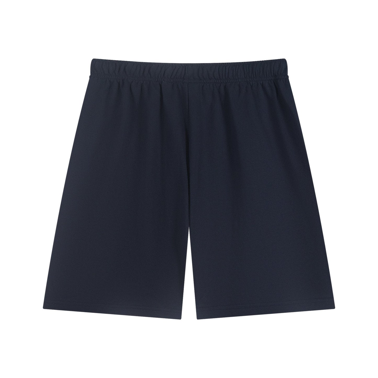 alo Elastic Waist Logo Detail Shorts — back