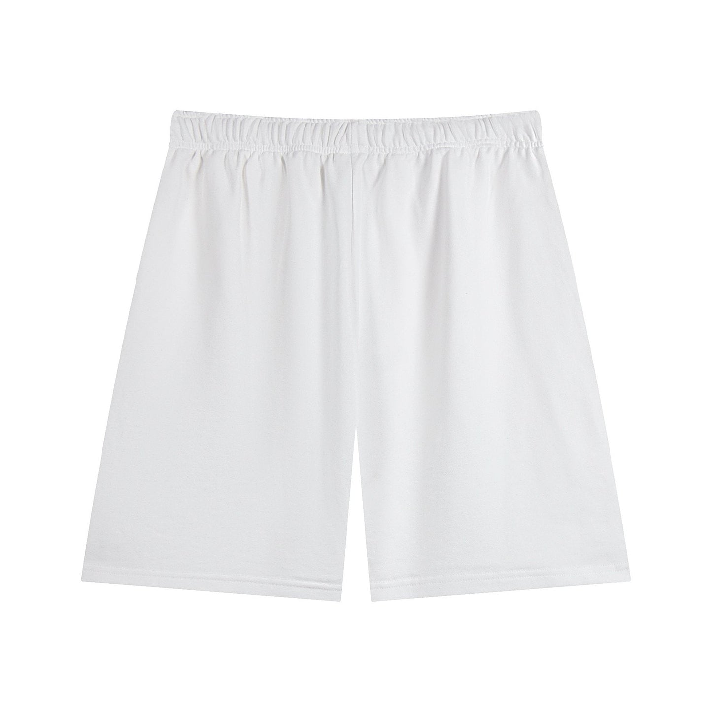 alo Elastic Waist Logo Detail Shorts — back