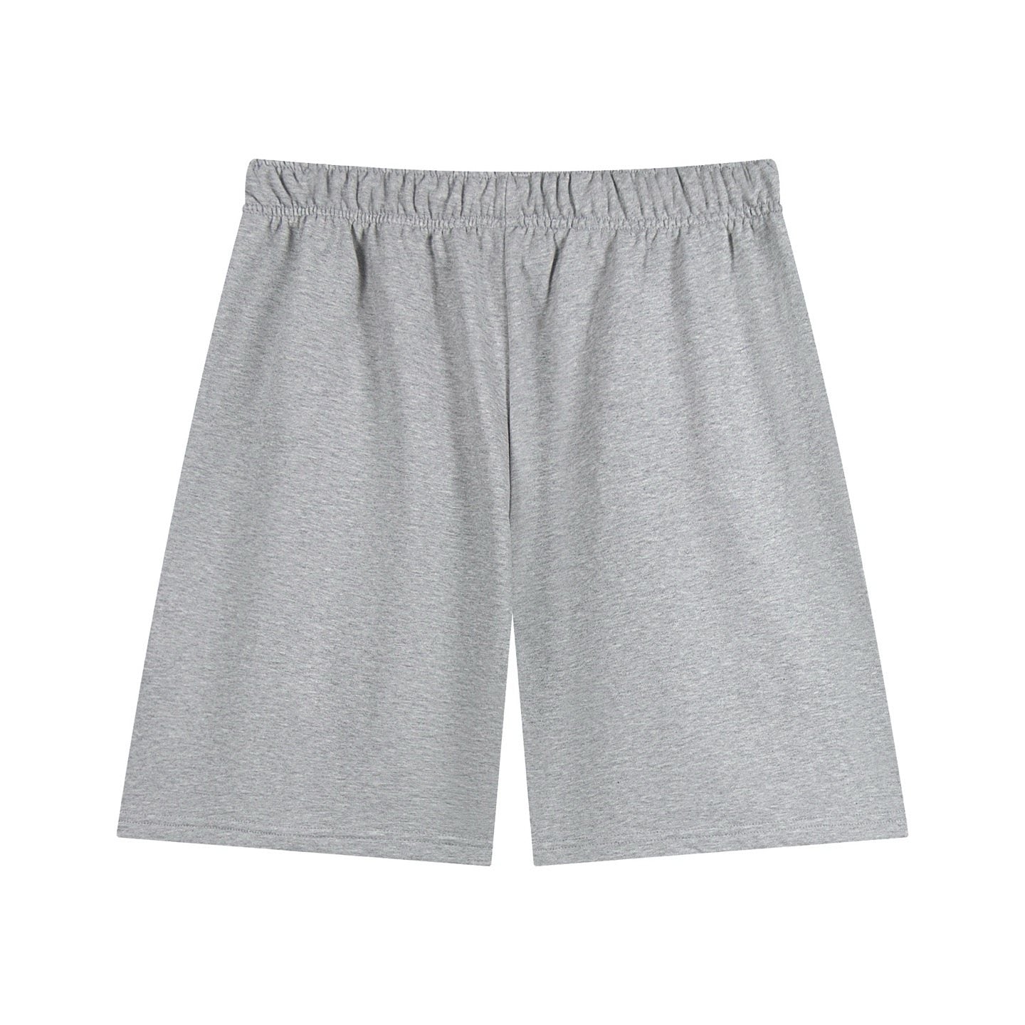 alo Elastic Waist Logo Detail Shorts — front