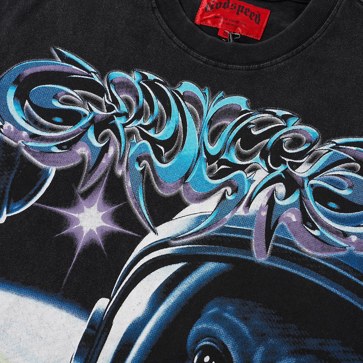 Godspeed Astronaut Graphic T-Shirt — detail
