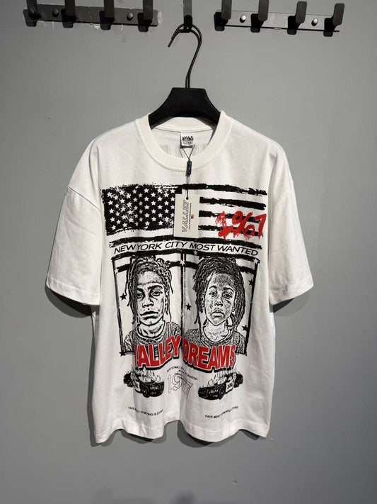 Valley Dreams Wanted Poster Graphic T-Shirt — front