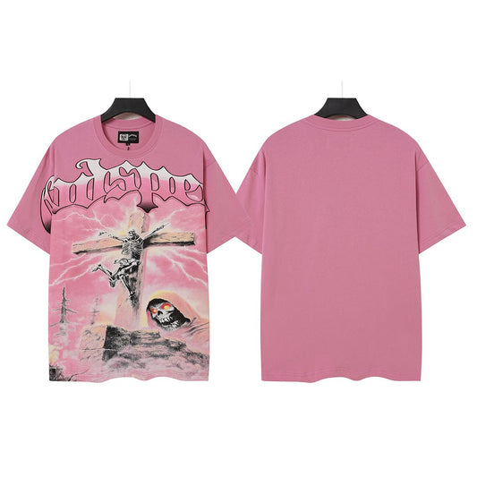 Godspeed Pink Graphic Short-Sleeve T-Shirt — hero