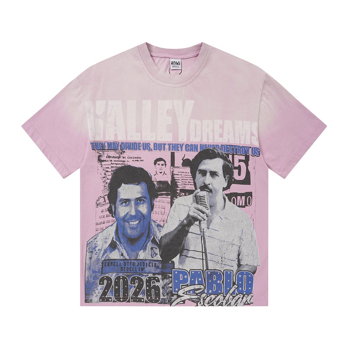 VALLEY Portrait Graphic Short-Sleeve T-Shirt — front