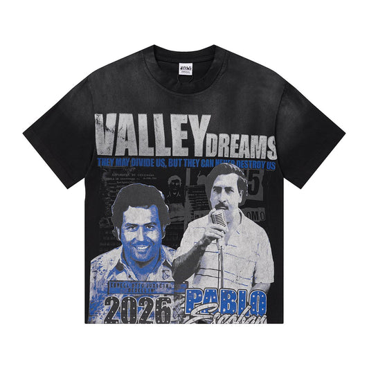 VALLEY Portrait Graphic Short-Sleeve T-Shirt — hero