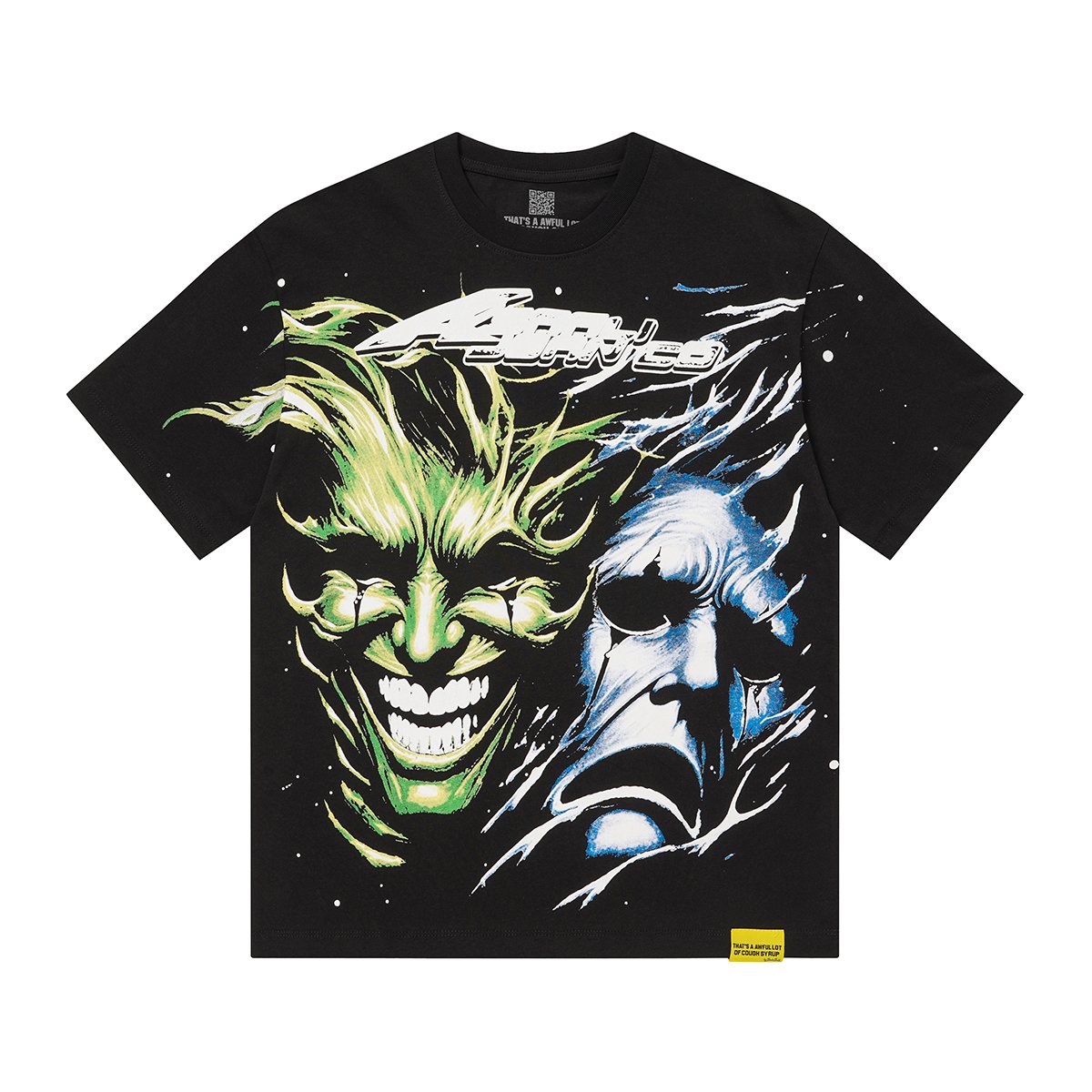 THAT'S A AWFUL LOT OF COUGH SYRUP Front & Back Graphic T-Shirt — hero