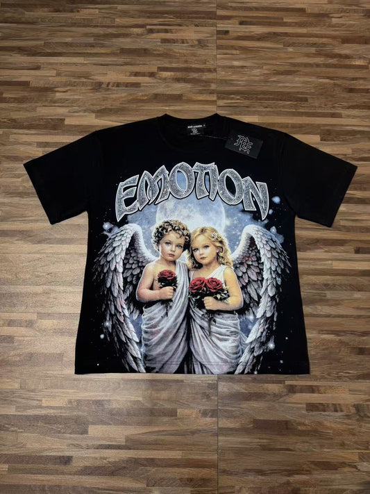 MIXED EMOTION Angel Praying Hands Graphic T-Shirt — hero