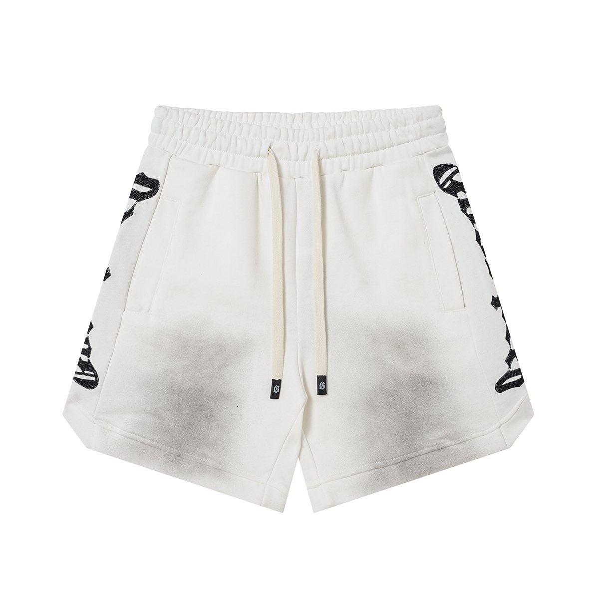 Godspeed Washed Drawstring Shorts — front
