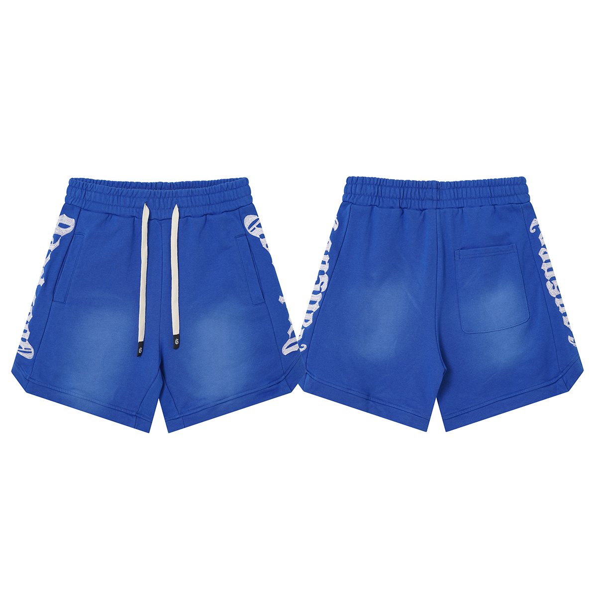 Godspeed Washed Drawstring Shorts — front