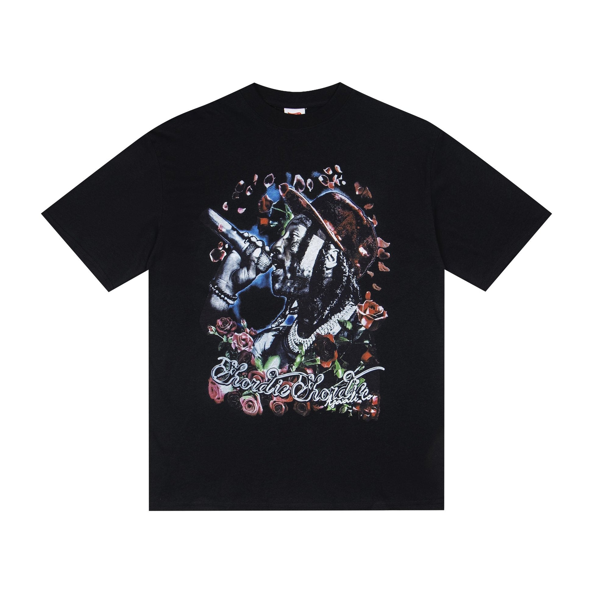 ASAALL Portrait Rose Graphic T-Shirt — hero