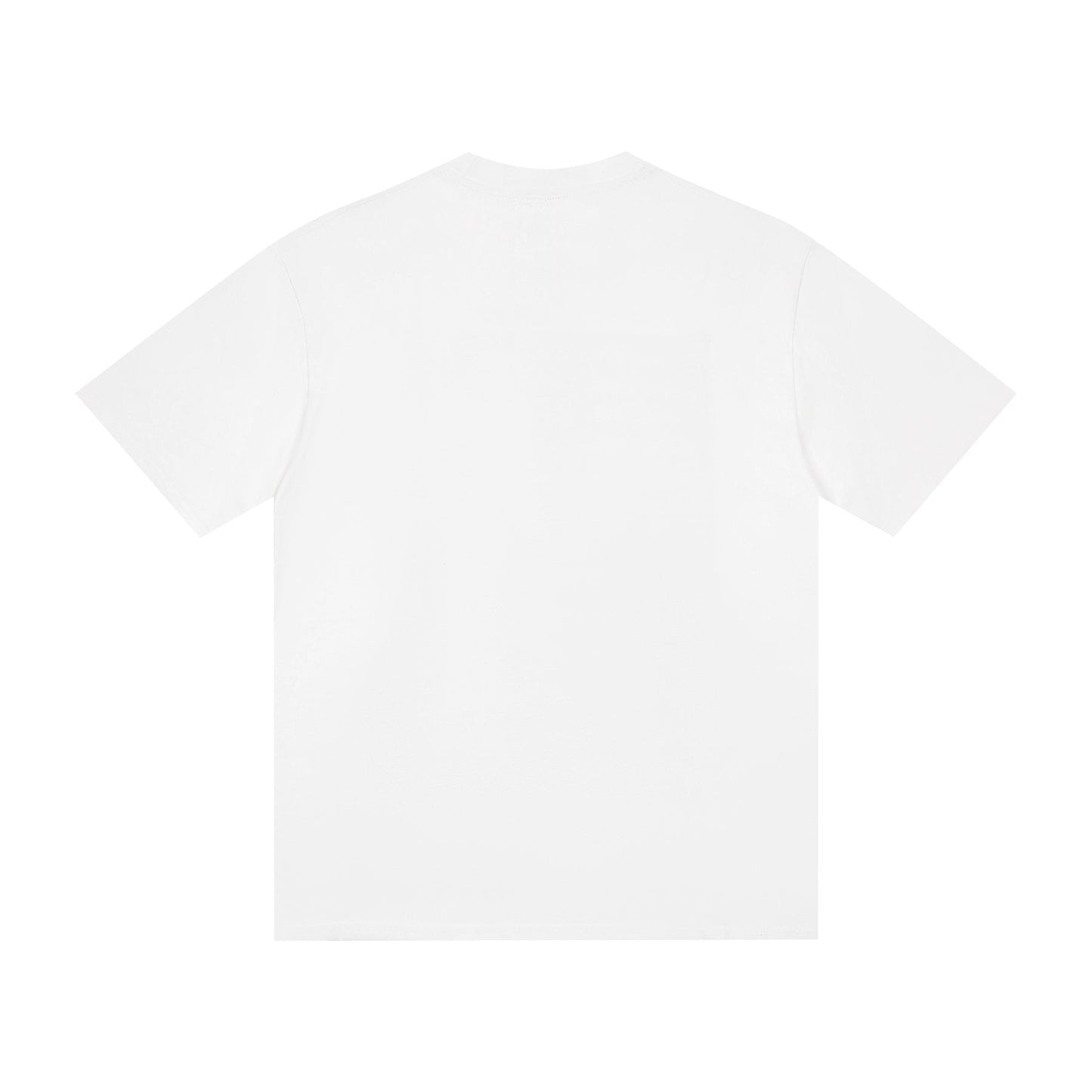 ASAALL White Graphic Short-Sleeve T-Shirt — back