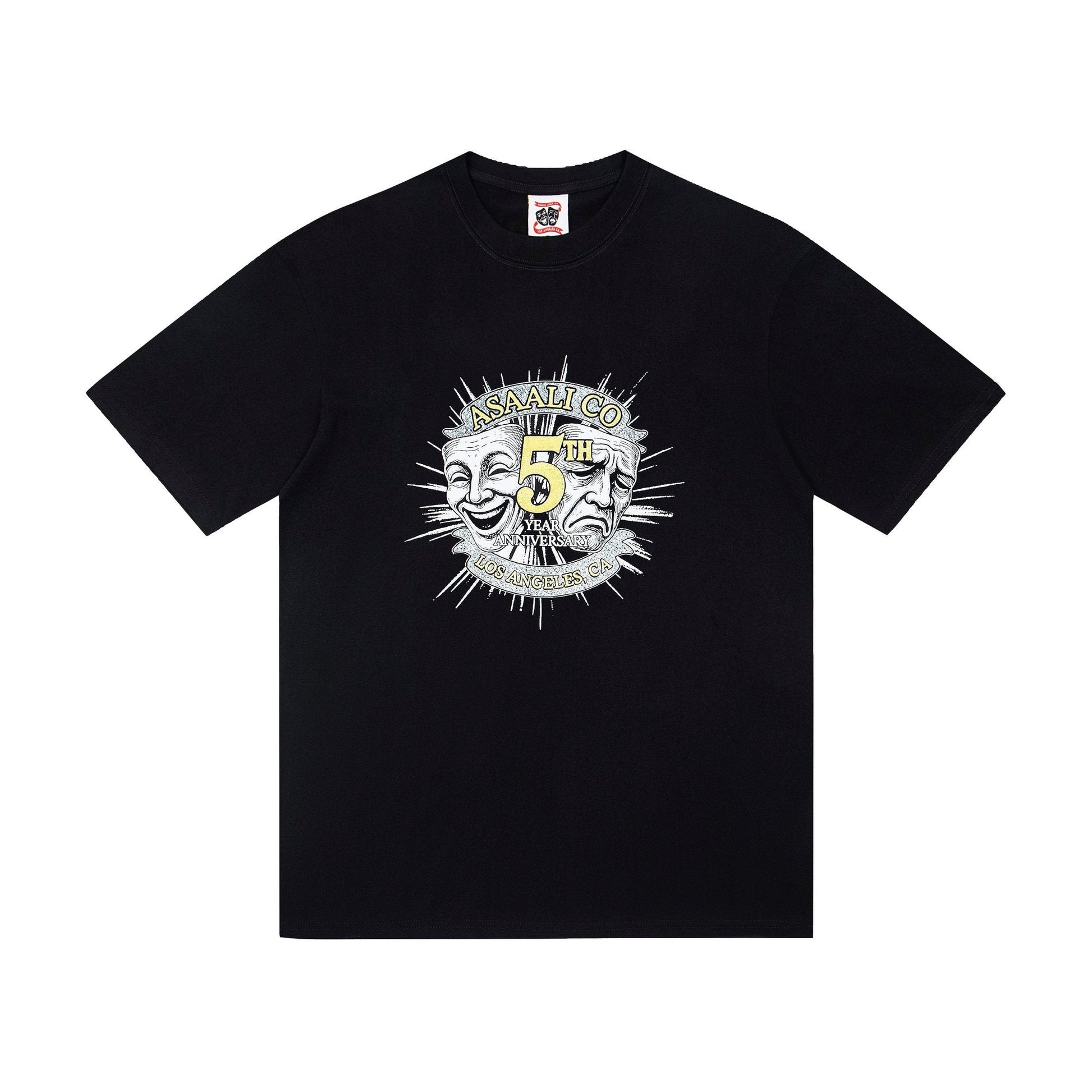 ASAALL Theatrical Mask Graphic T-Shirt — hero