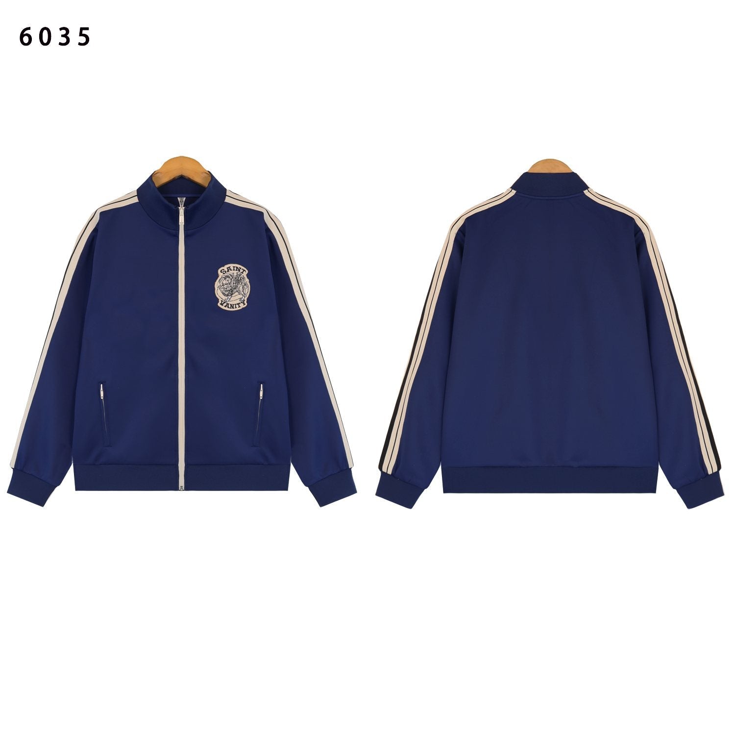 SAINT Side-Stripe Tracksuit Matching Set — front