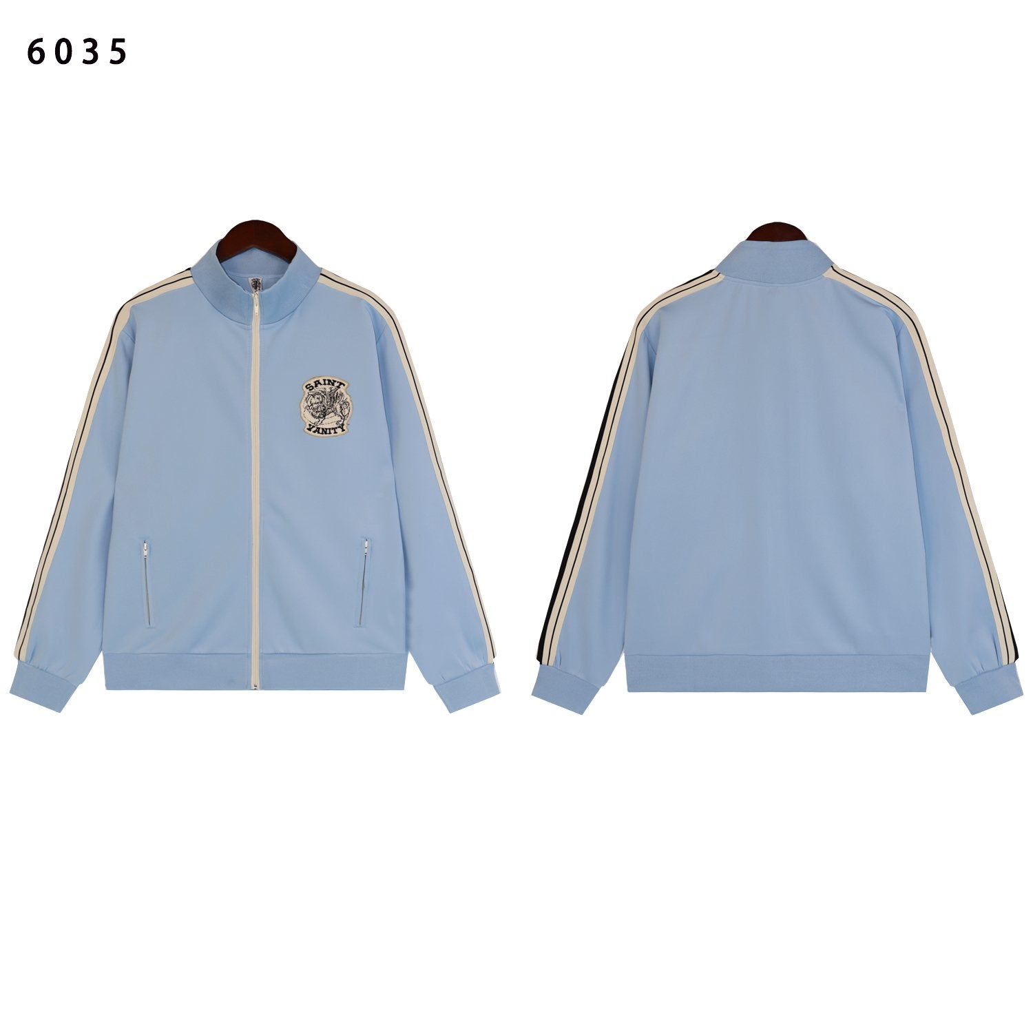 SAINT Side-Stripe Tracksuit Matching Set — front