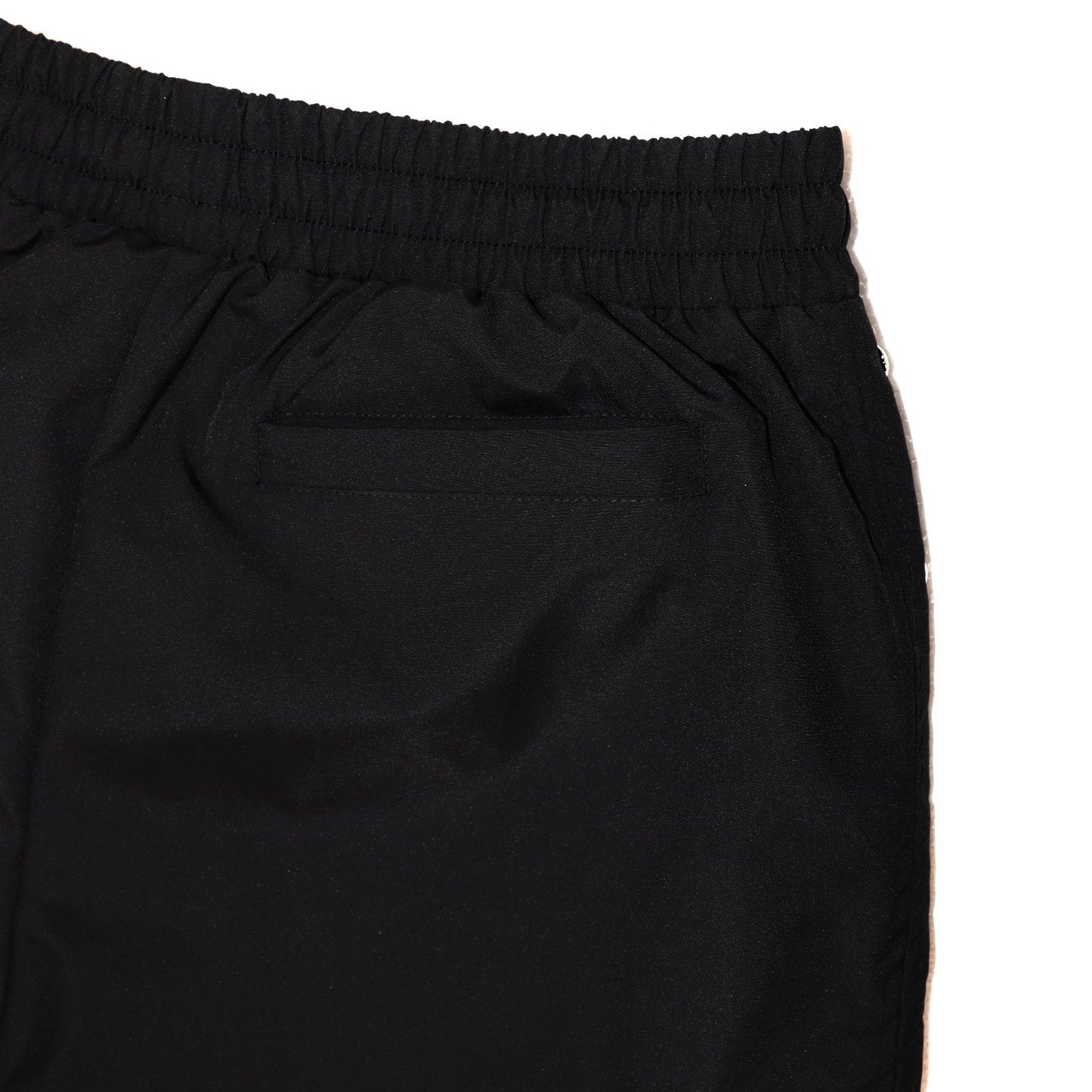 SAINT Vanity Embroidered Patch Shorts — detail