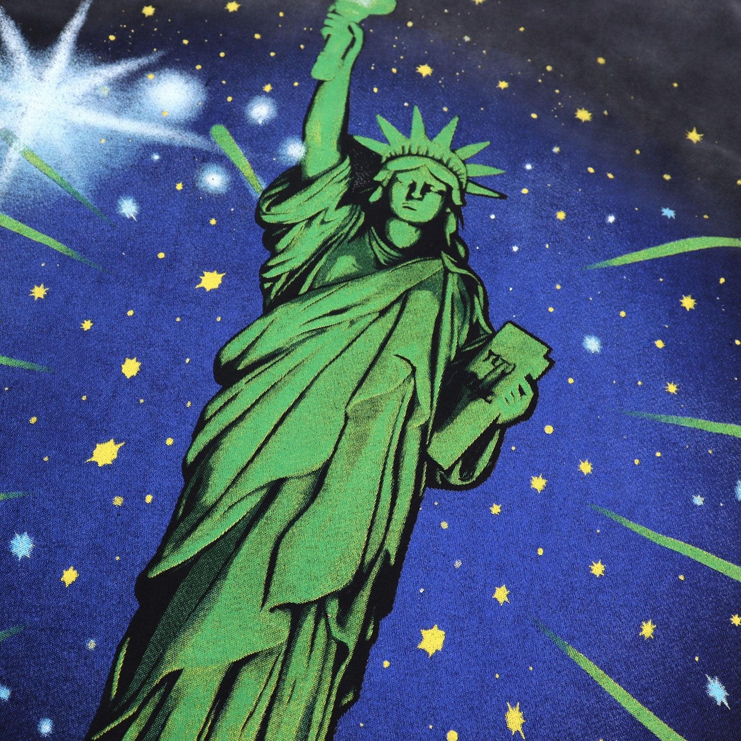 Valley Dreams Statue of Liberty Graphic T-Shirt — detail