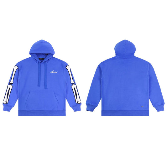 AMIRI Collegiate Bone Sleeve Graphic Hoodie — hero