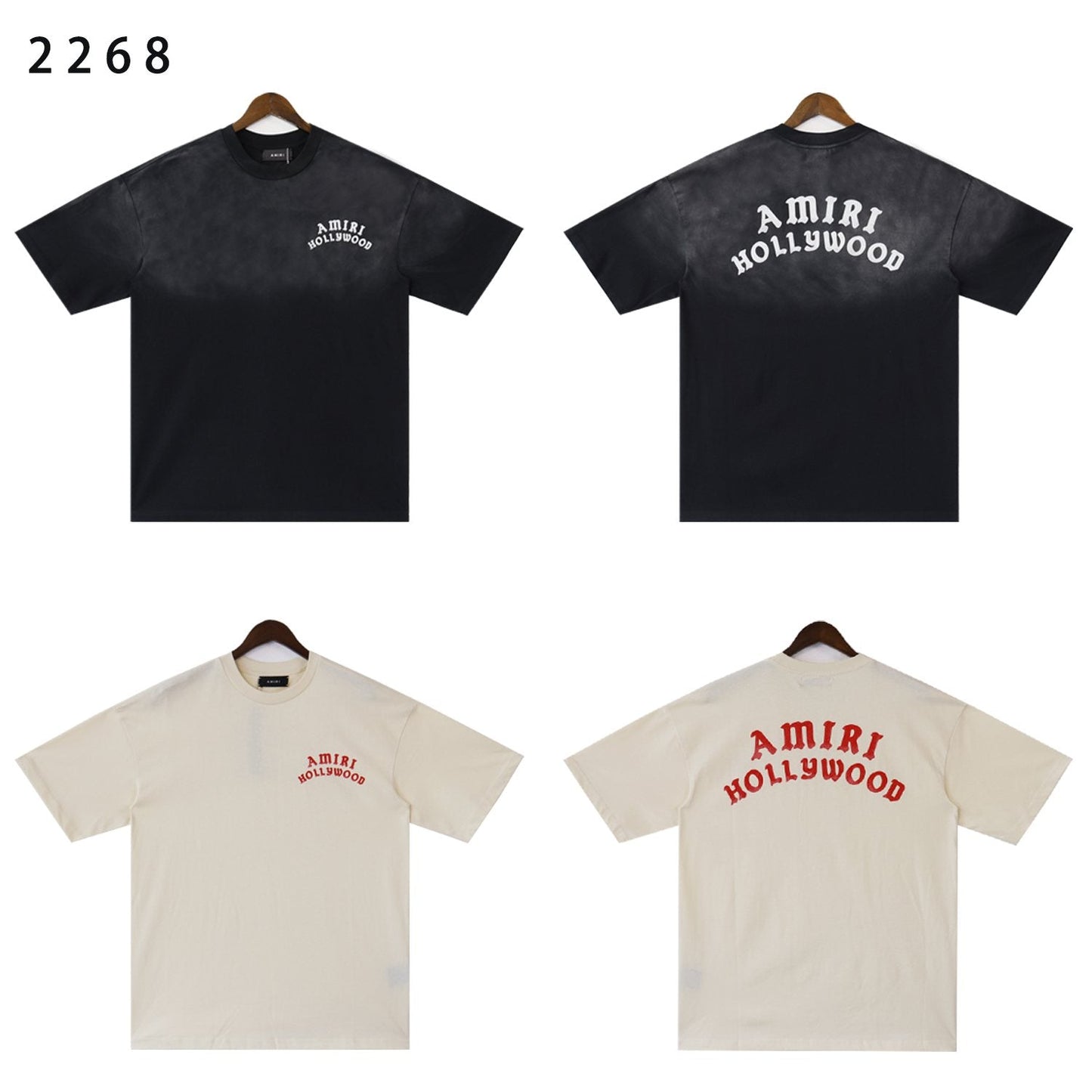 AMIRI Hollywood Graphic Short-Sleeve T-Shirt — comparison