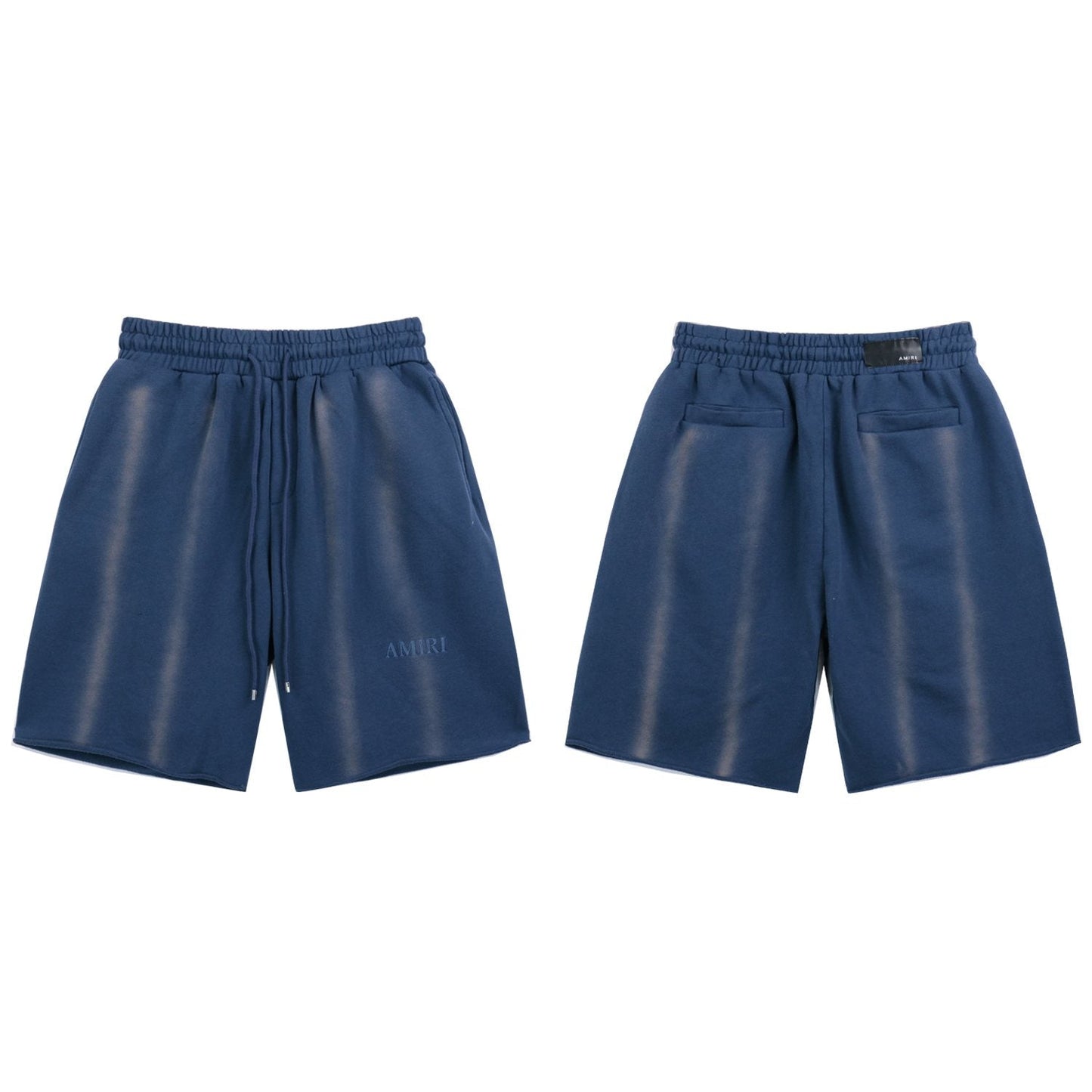 AMIRI Washed Embroidered T-Shirt & Shorts Set — front