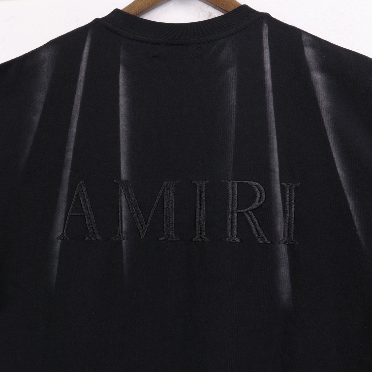 AMIRI Washed Embroidered T-Shirt & Shorts Set — detail
