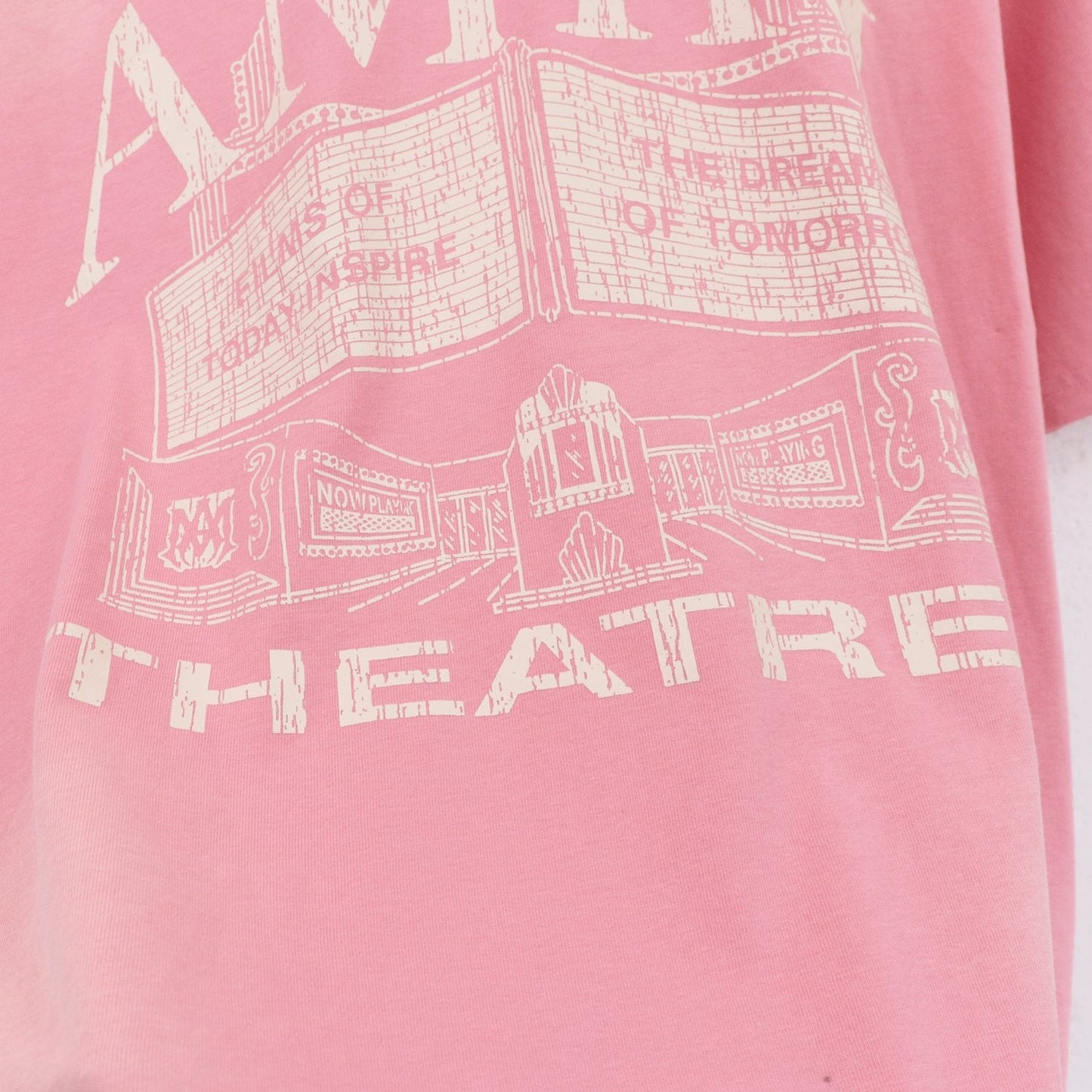 AMIRI Theatres Vintage Graphic Short-Sleeve T-Shirt — detail