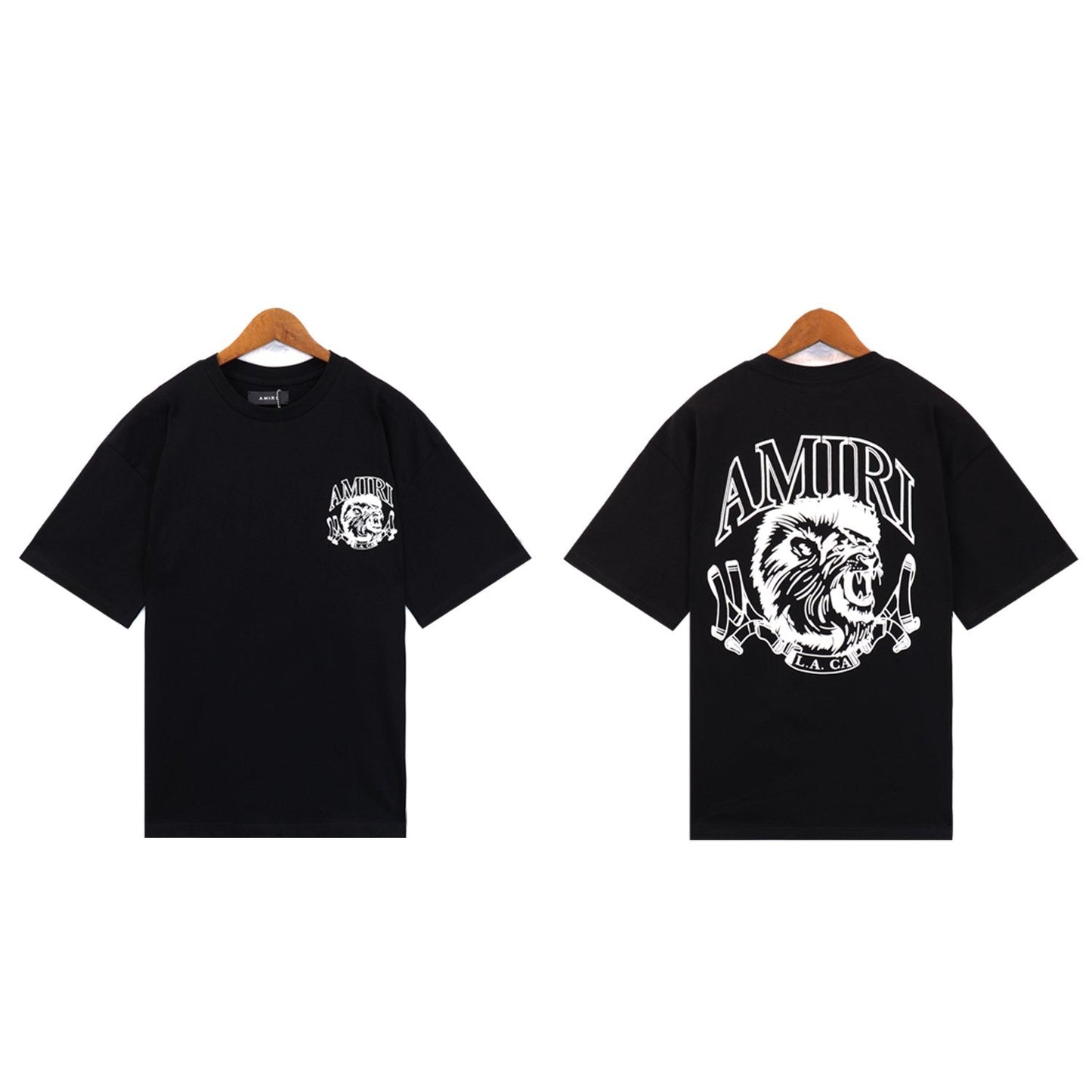 AMIRI Lion Outline Graphic T-Shirt — front