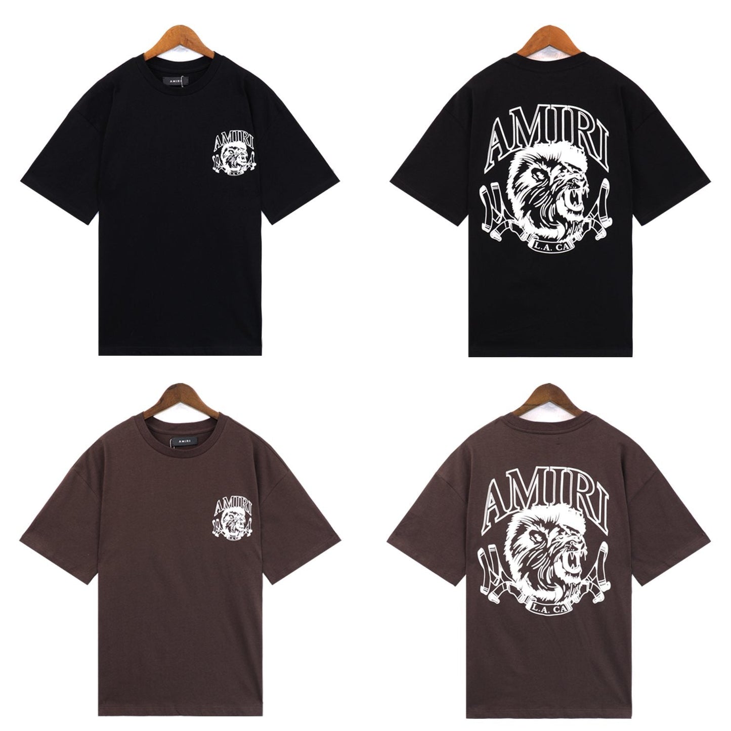 AMIRI Lion Outline Graphic T-Shirt — comparison