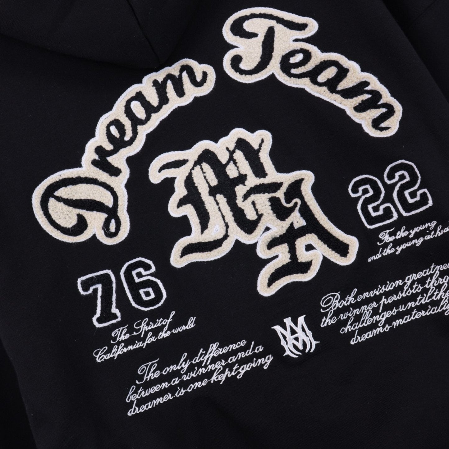 AMIRI Dream Team Graphic Hoodie — detail