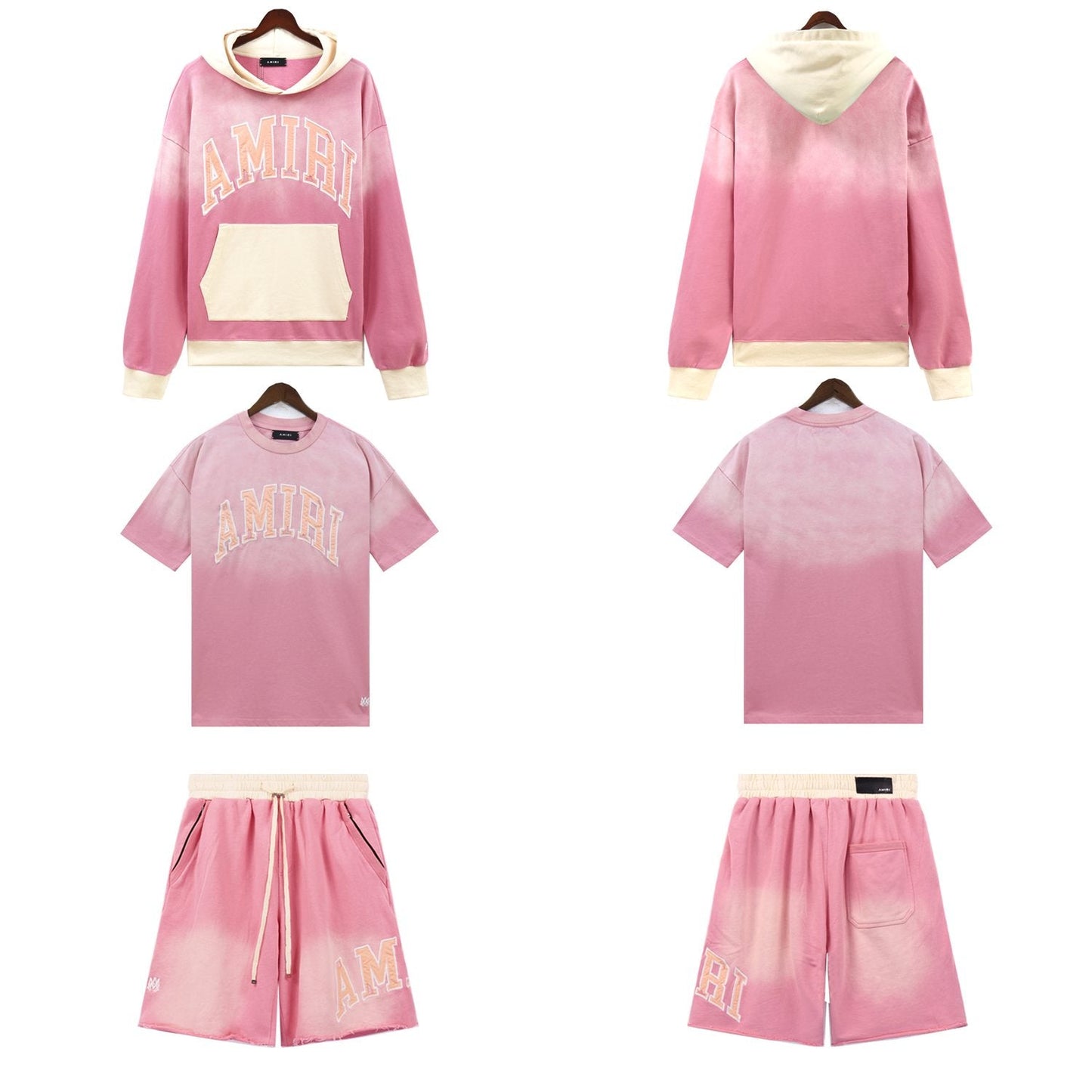 AMIRI Collegiate Wordmark Three-Piece Matching Set — front