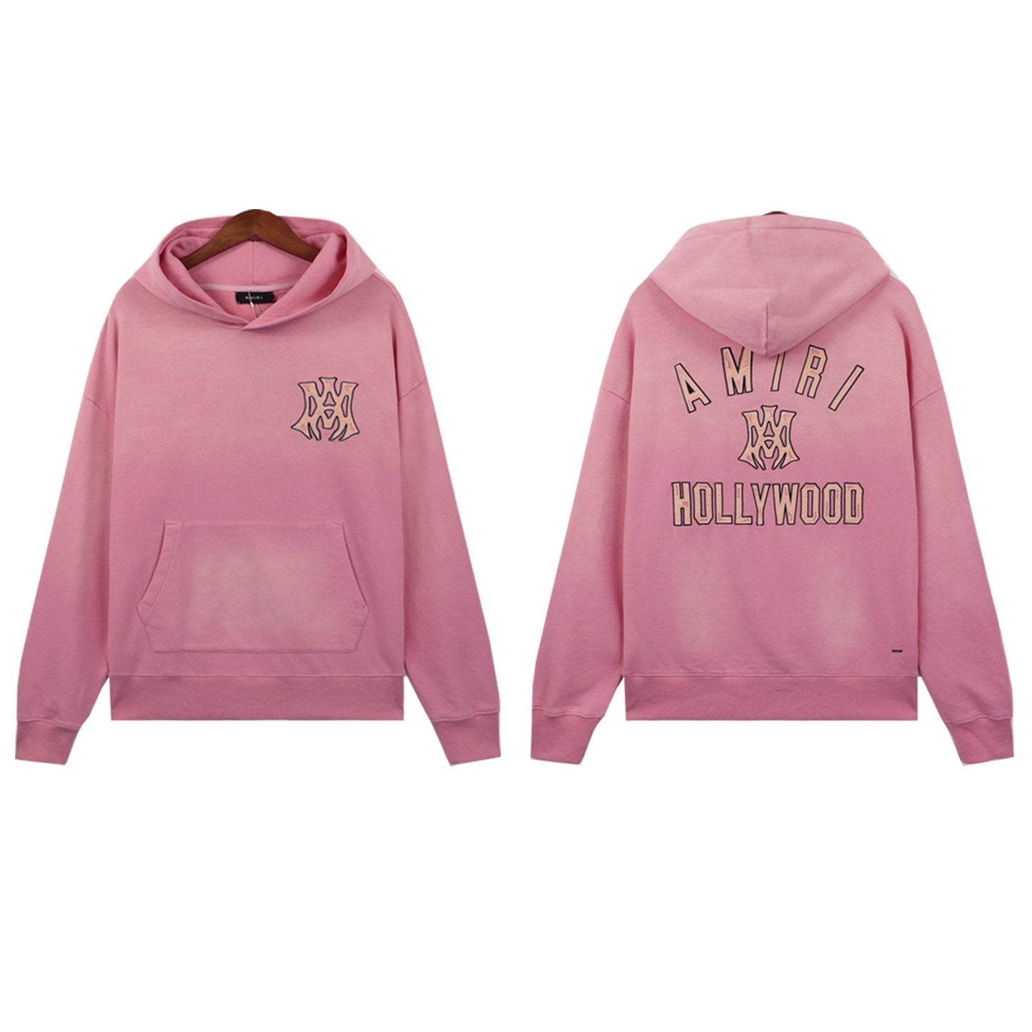 AMIRI Hollywood Collegiate Graphic Hoodie — front