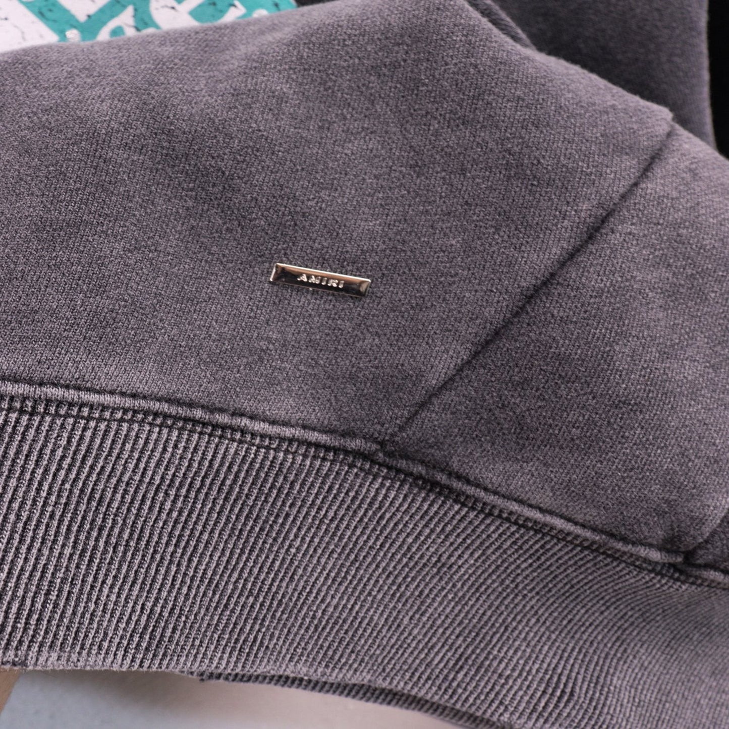 AMIRI Vintage Crystal Lounge Graphic Hoodie — detail