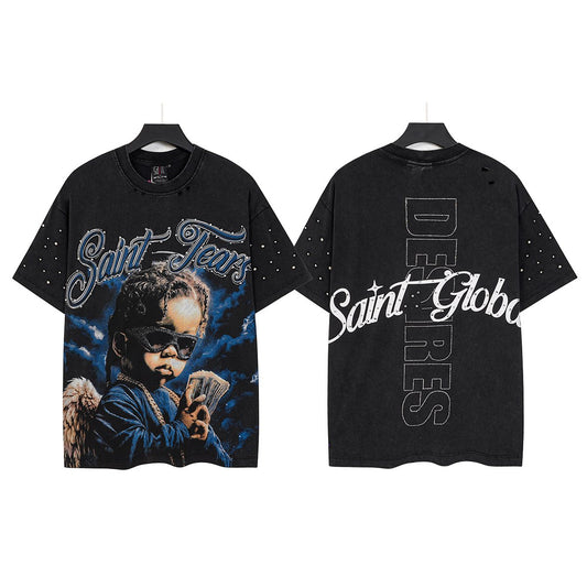 SAINT Tears Graphic Short-Sleeve T-Shirt — hero