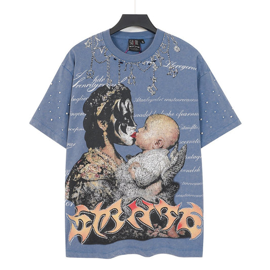 SAINT Washed Rock Graphic Short-Sleeve T-Shirt — hero