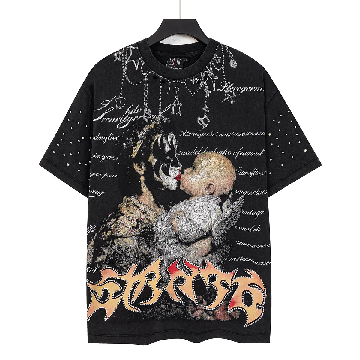 SAINT Washed Rock Graphic Short-Sleeve T-Shirt — front