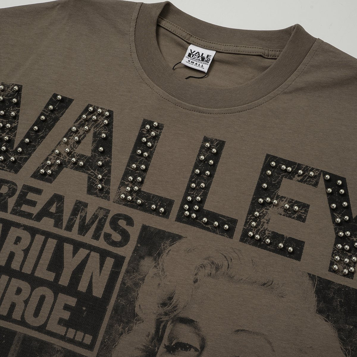 VALLEY Marilyn Monroe Dreams Graphic T-Shirt — detail