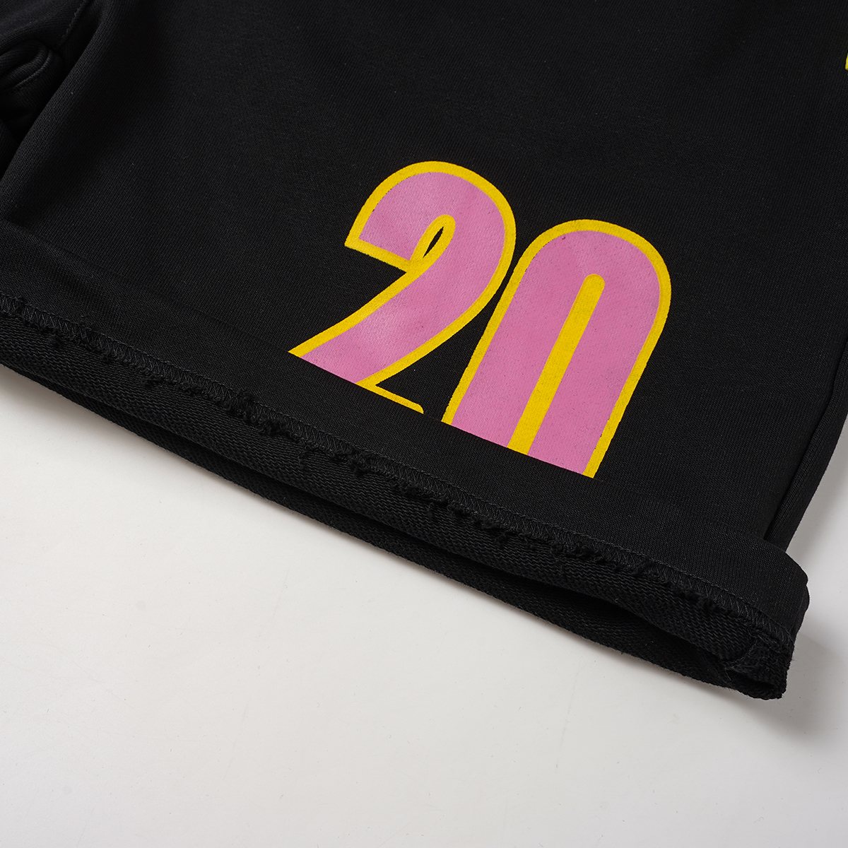 THAT'S A AWFUL LOT OF COUGH SYRUP Venice Ball Graphic Shorts — detail