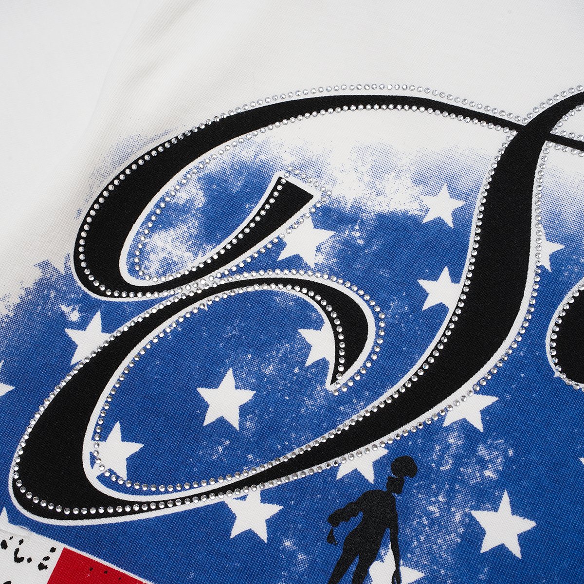 SAINT Glowing Street Queen Graphic T-Shirt — detail