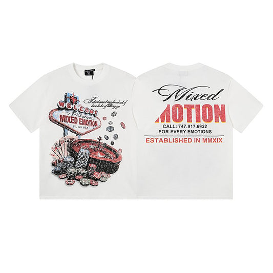 MIXED EMOTION Casino Graphic Short-Sleeve T-Shirt — hero
